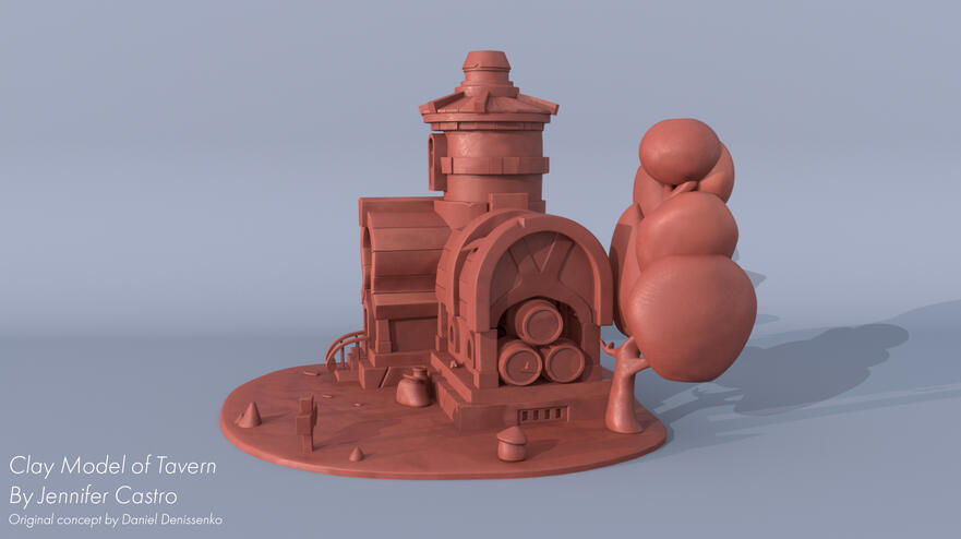 Clay Tavern Side View