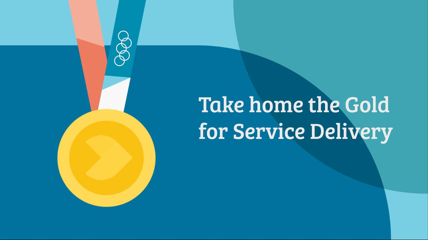 TOPdesk Gold Medal Gif