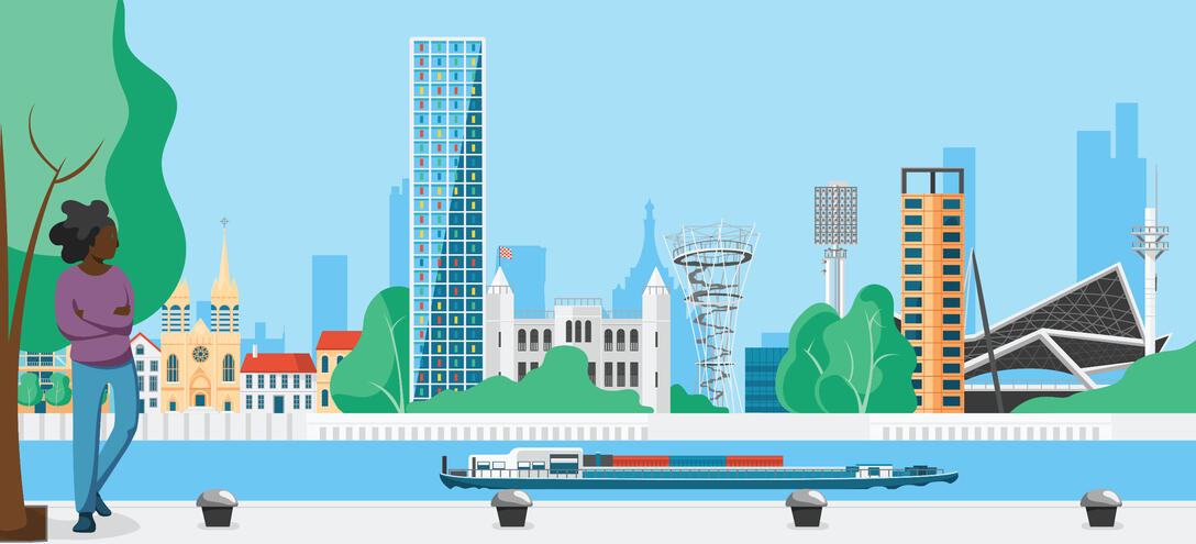 TOPdesk Library Image - Used to print out for the TOPdesk Netherlands Tilburg Branch that opened in 2021.