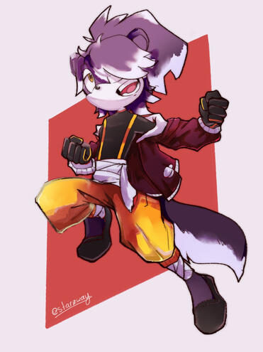 Sonic Skunk Original Character