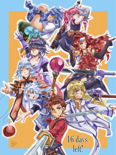 Tales of Symphonia Twitter Countdown